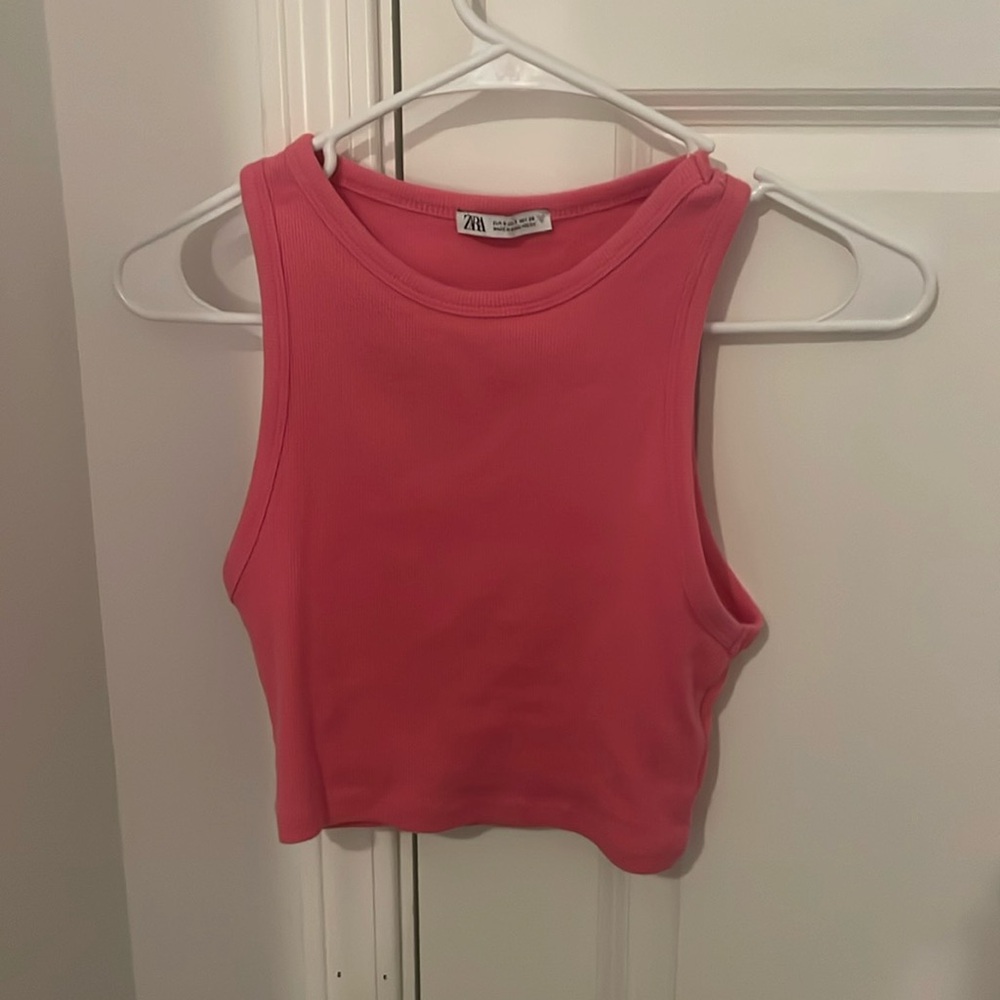 Zara Cropped Tank Top